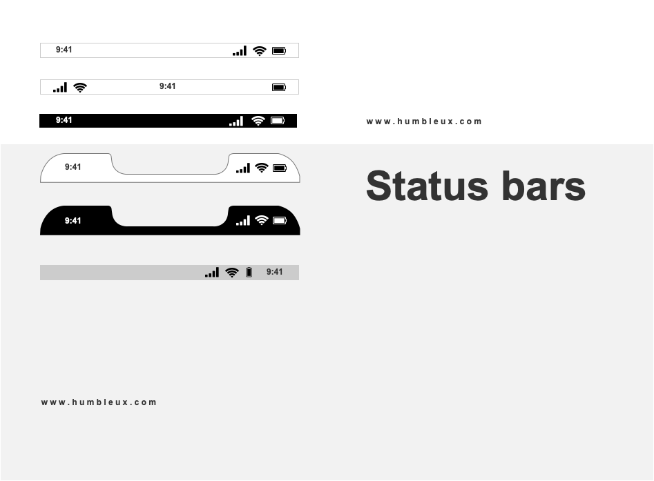 Detail Status Bar Iphone For Android Nomer 14