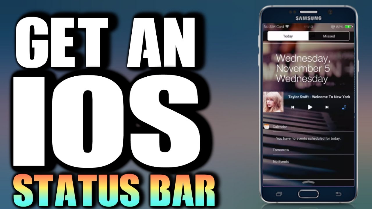 Detail Status Bar Iphone For Android Nomer 22