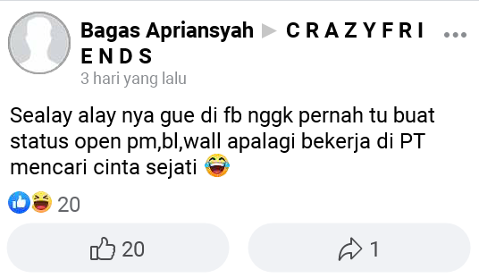 Detail Status Fb Anak Jaman Sekarang Nomer 44