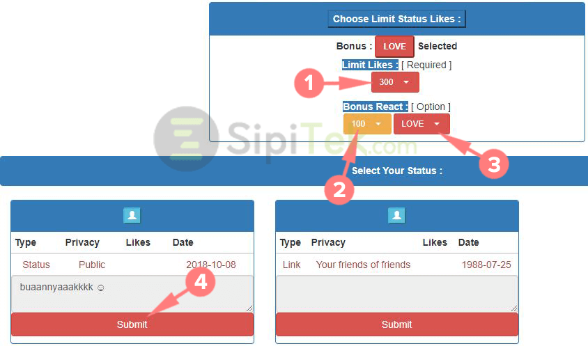 Detail Status Fb Banyak Like Otomatis Nomer 33