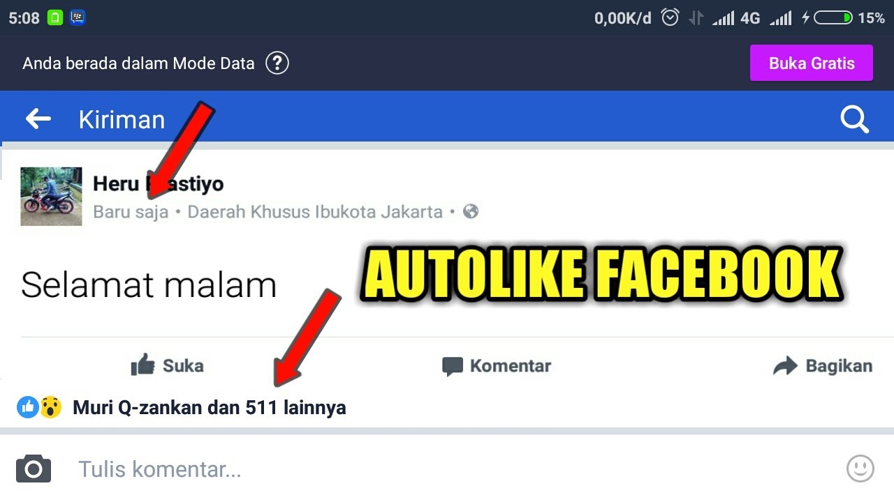Detail Status Fb Banyak Like Otomatis Nomer 34