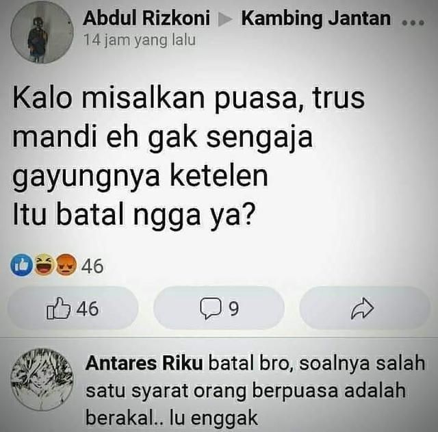 Detail Status Fb Galau Tapi Lucu Nomer 24