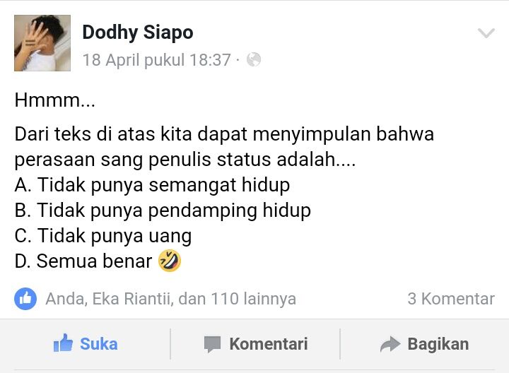 Status Fb Like Terbanyak - KibrisPDR