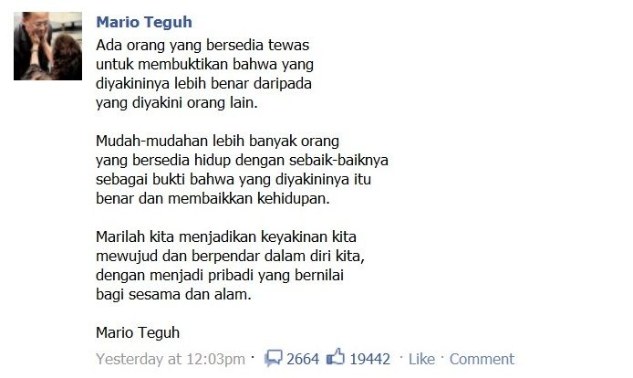 Detail Status Fb Like Terbanyak Nomer 7