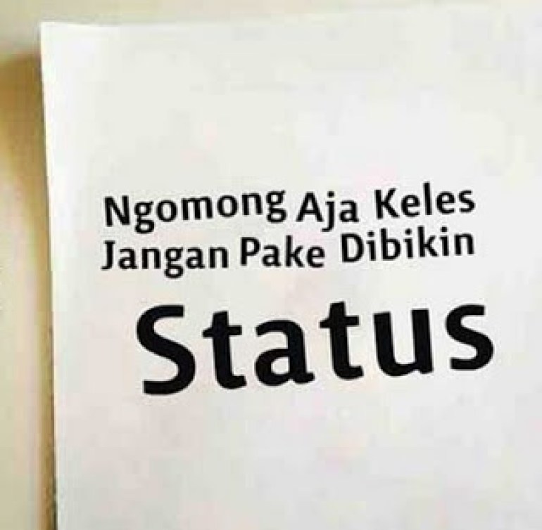 Detail Status Fb Nyindir Teman Nomer 8