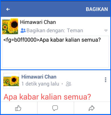 Detail Status Fb Warna Nomer 13