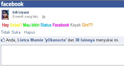 Detail Status Fb Warna Nomer 16