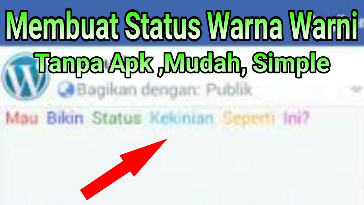 Detail Status Fb Warna Warni Nomer 34