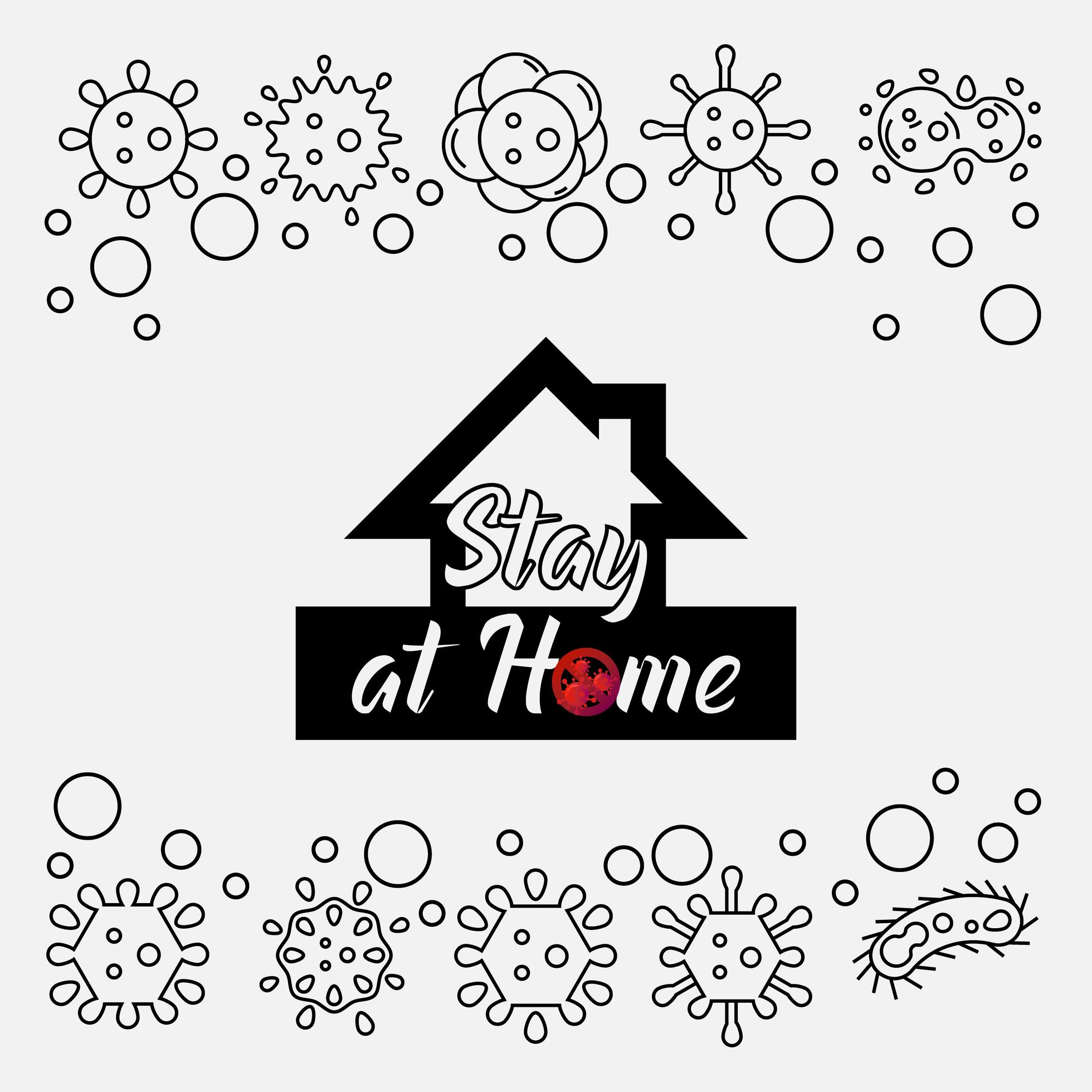 Detail Stay At Home Poster Nomer 26