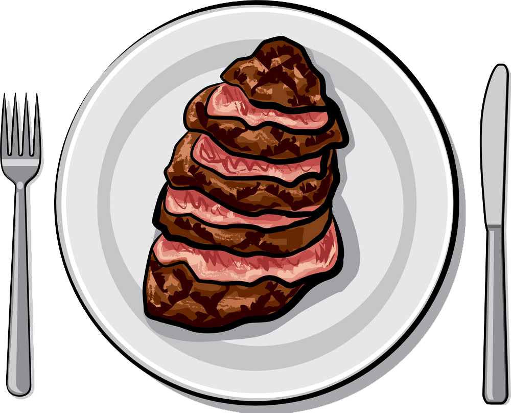 Detail Steak Clipart Nomer 29