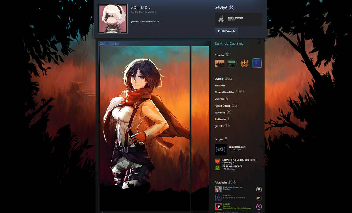 Detail Steam Profile Custom Background Nomer 7