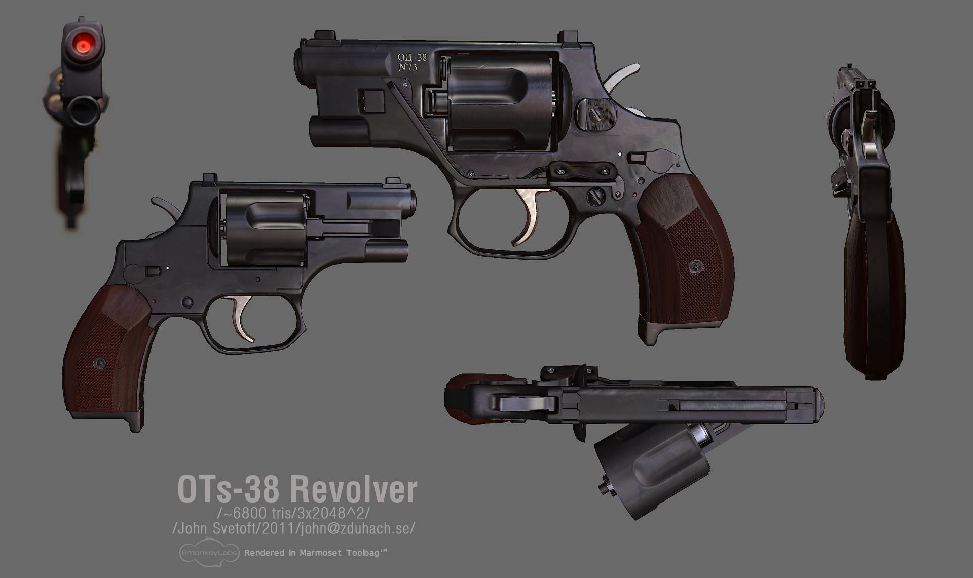 Detail Stechkin Revolver Nomer 13