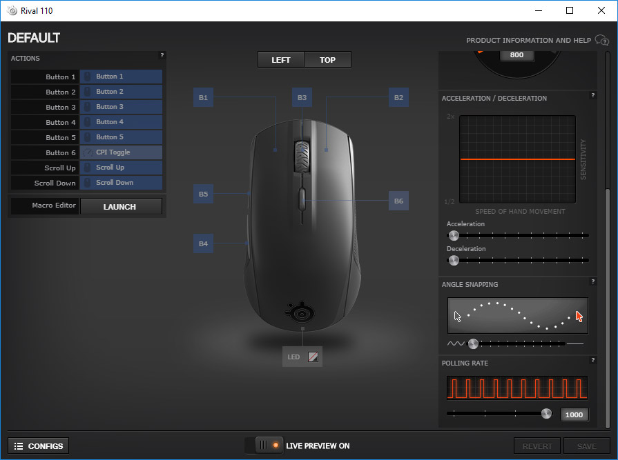 Detail Steelseries Rival 100 Driver Nomer 10