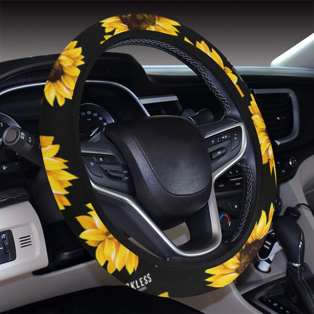 Detail Steering Wheel Cover Sunflower Nomer 32