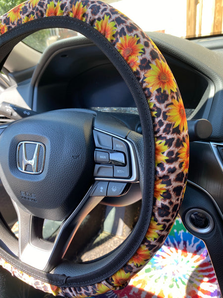 Detail Steering Wheel Cover Sunflower Nomer 36