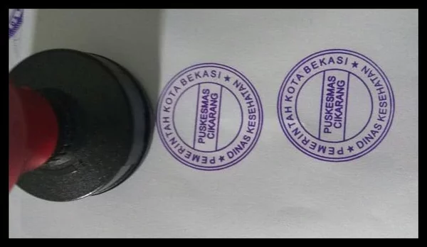 Detail Stempel Puskesmas Jakarta Nomer 2