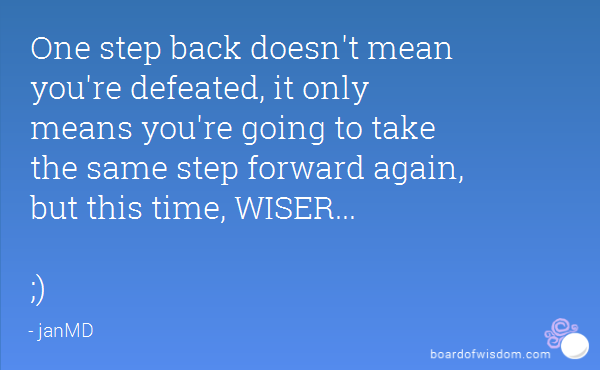 Detail Step Back Quotes Nomer 30