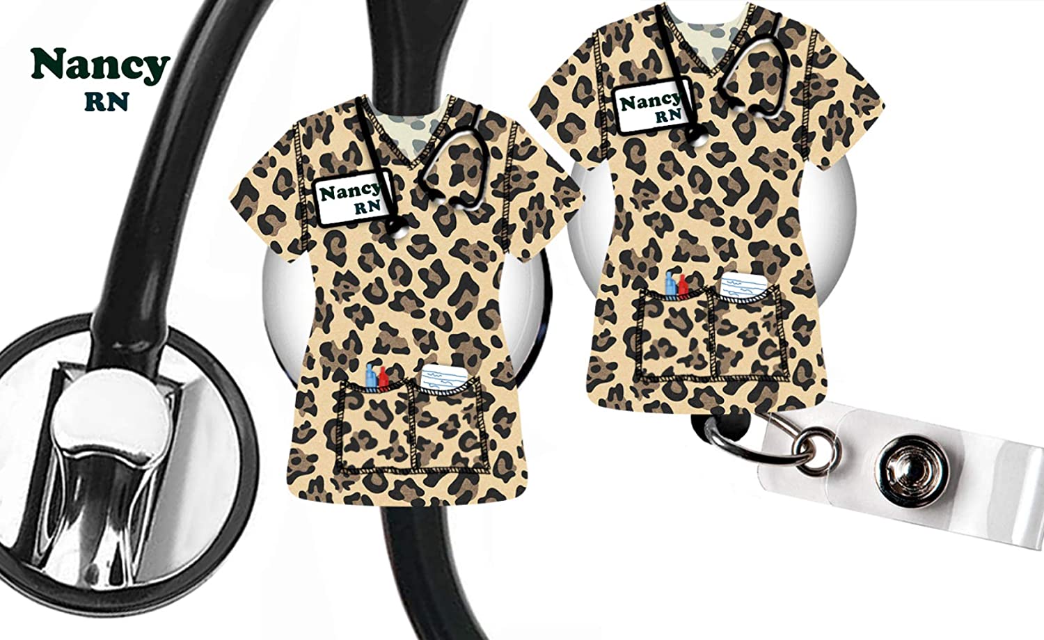 Detail Stethoscope Cheetah Print Nomer 11