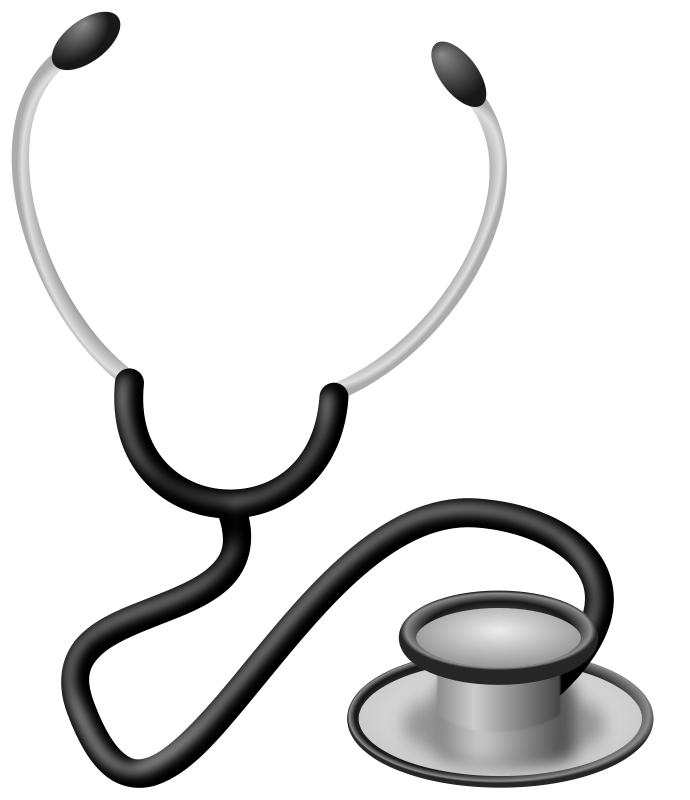 Detail Stethoscope Clipart Free Nomer 10