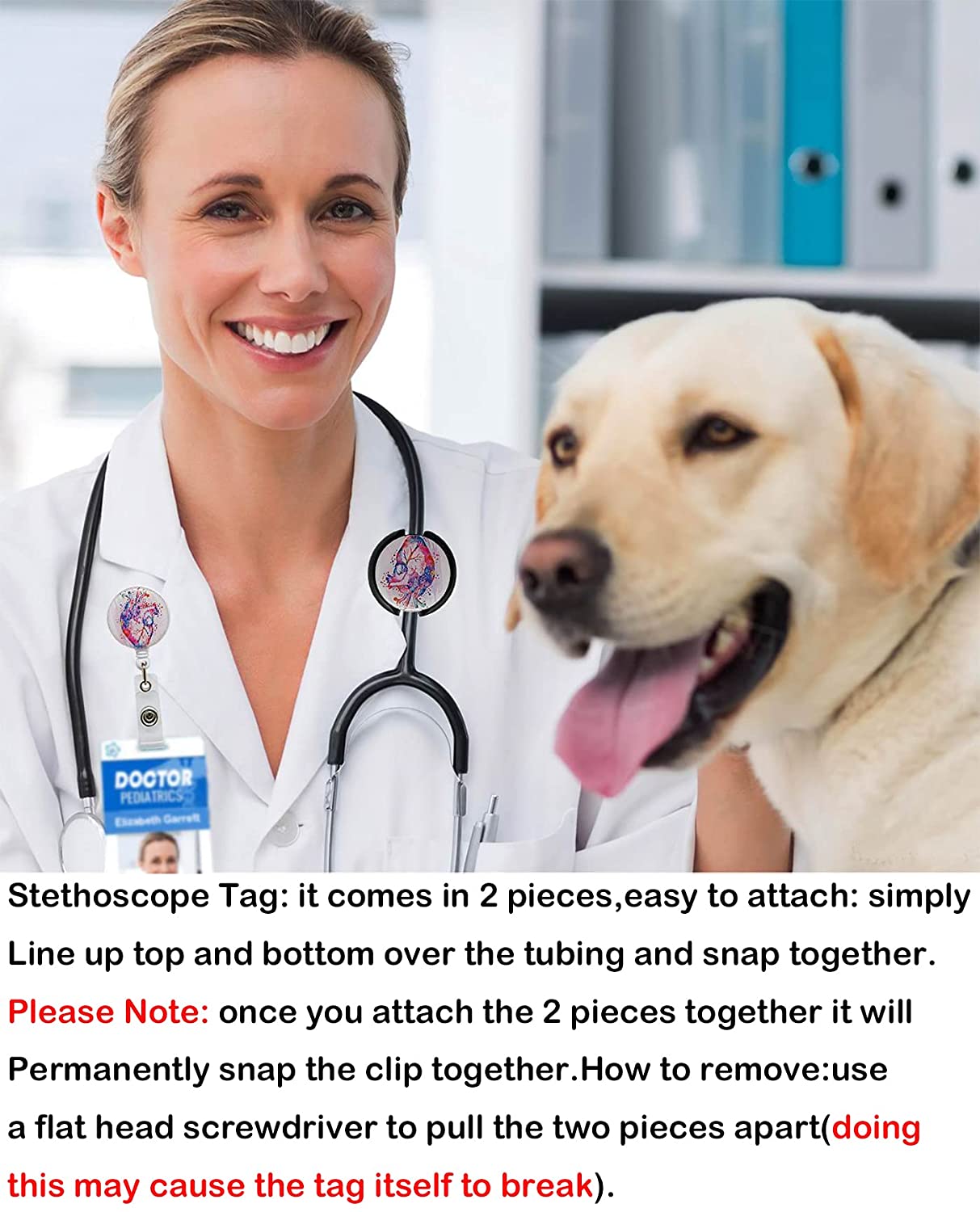 Detail Stethoscope Id Tag Cute Nomer 38