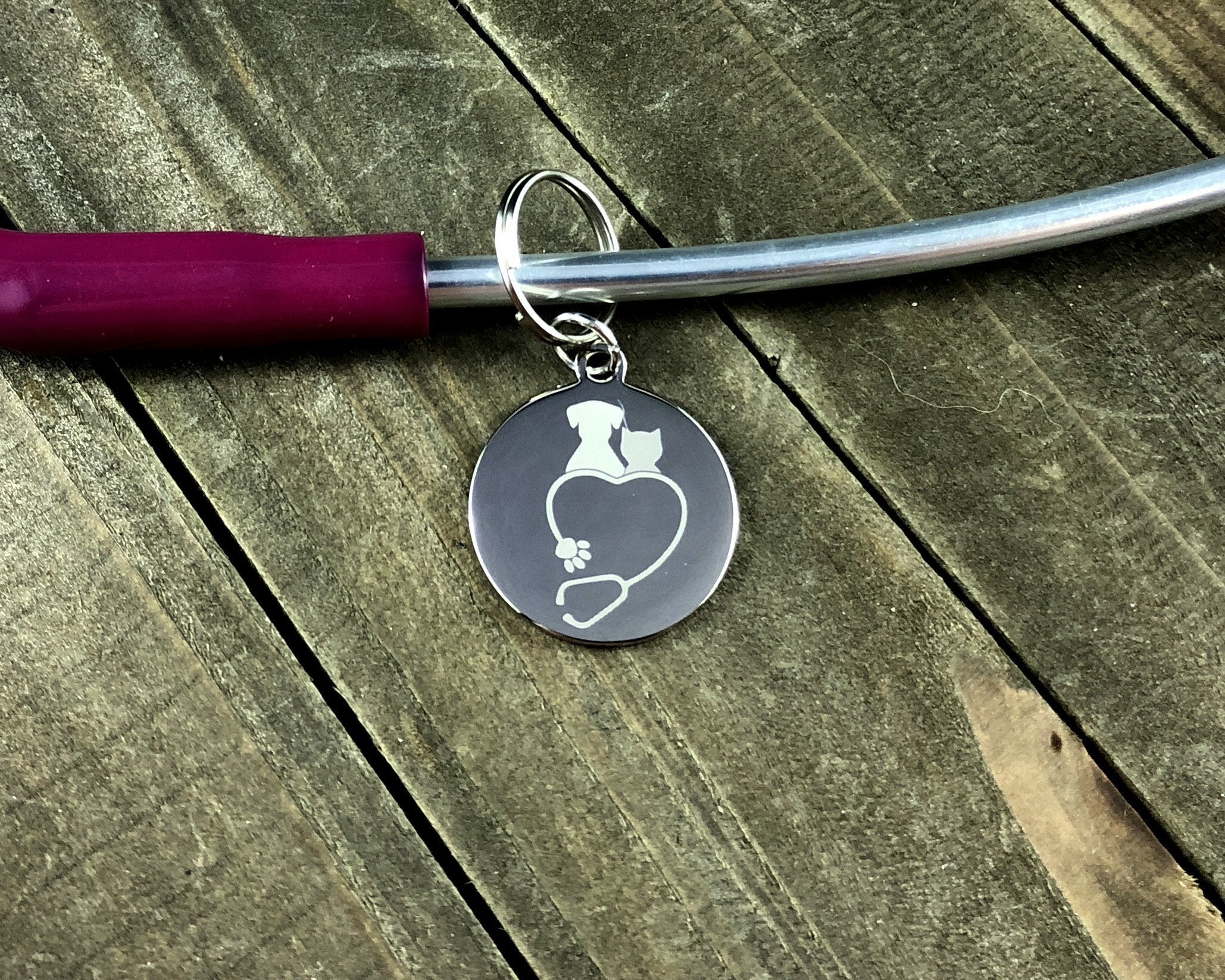 Detail Stethoscope Id Tag Cute Nomer 51