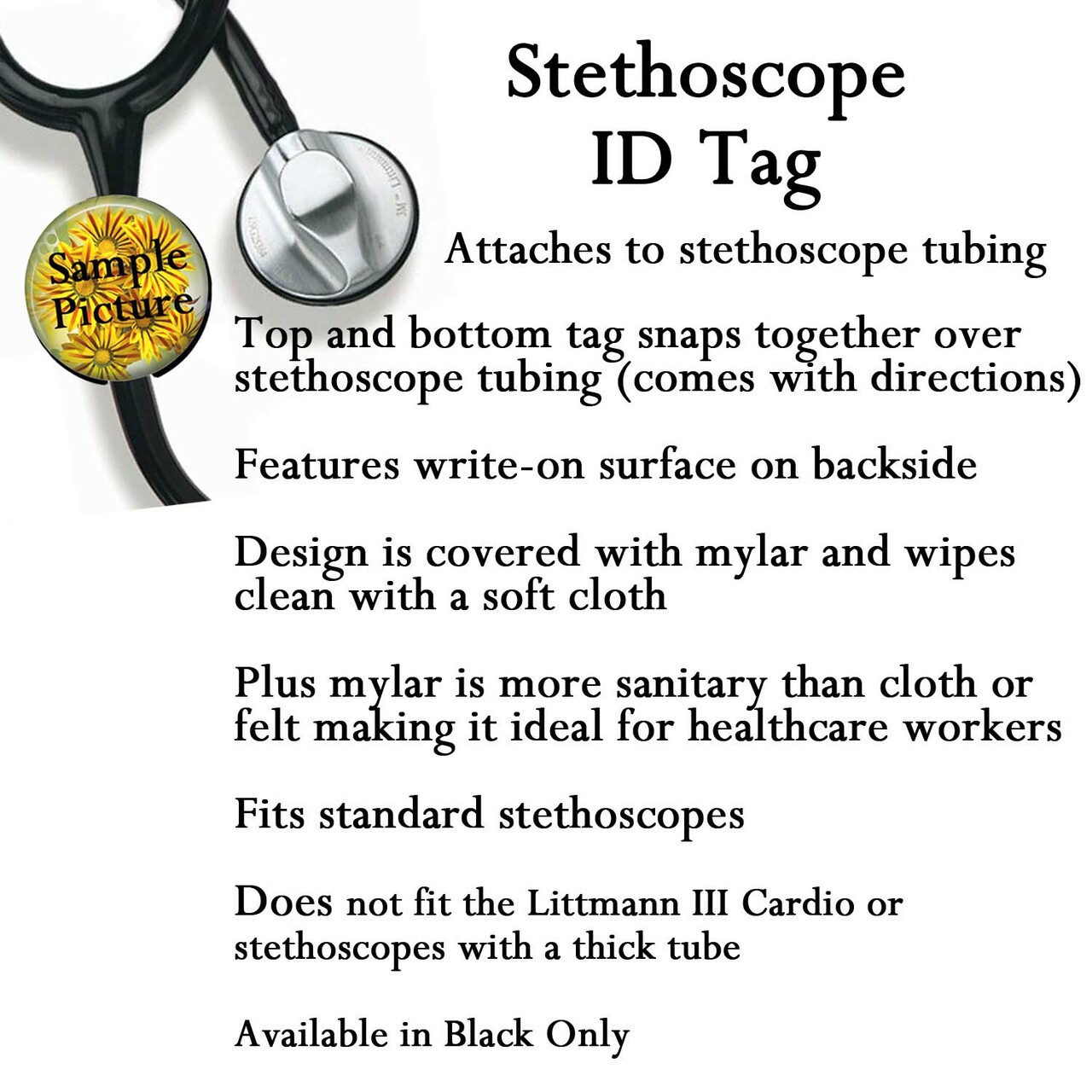 Detail Stethoscope Id Tag Cute Nomer 54