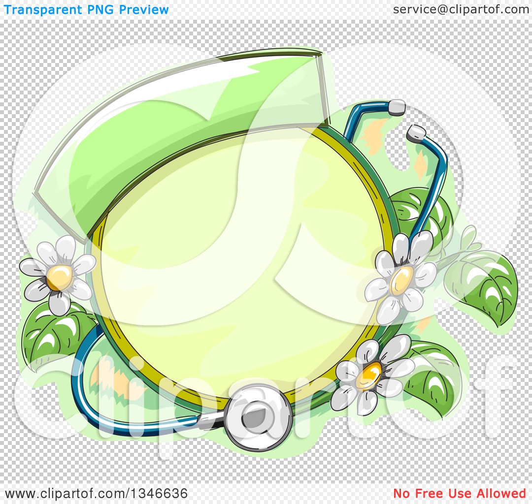 Detail Stethoscope With Flowers Clipart Nomer 43