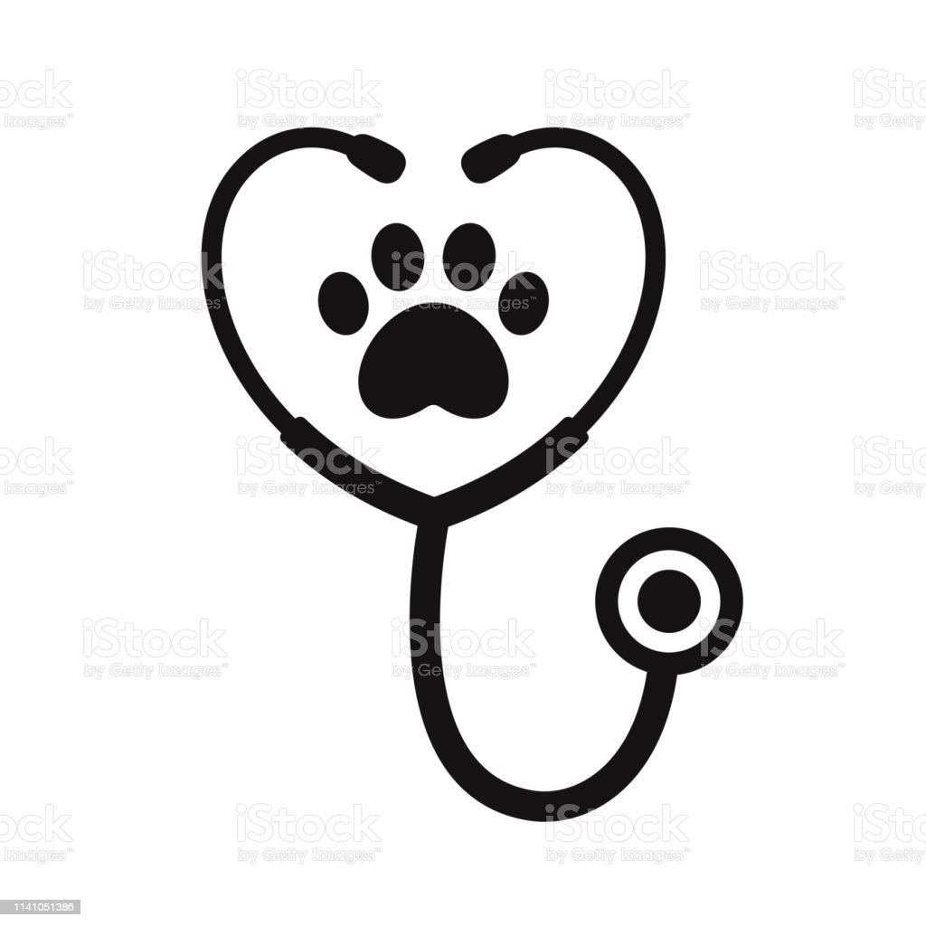 Detail Stethoscope With Paw Prints Nomer 12