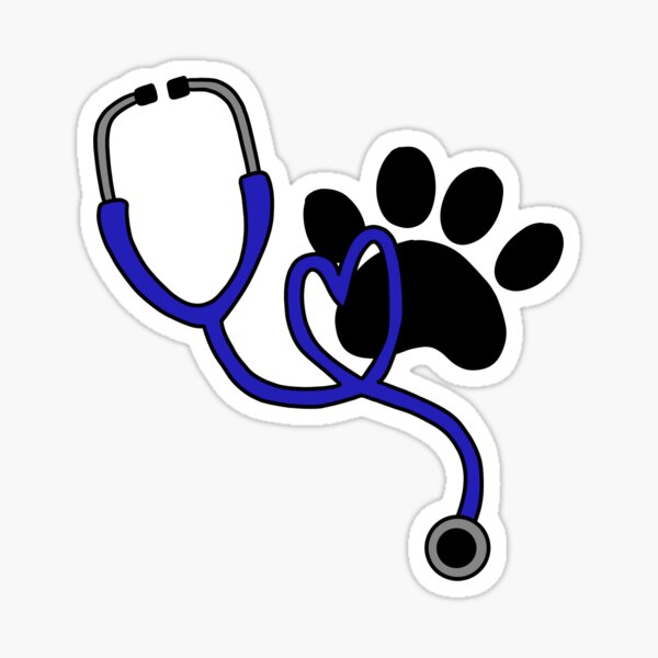 Detail Stethoscope With Paw Prints Nomer 21