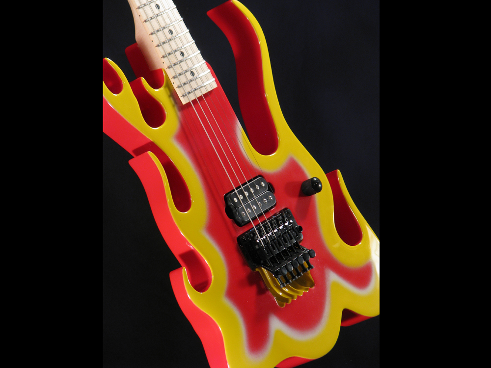 Detail Steve Vai Flame Guitar Nomer 43