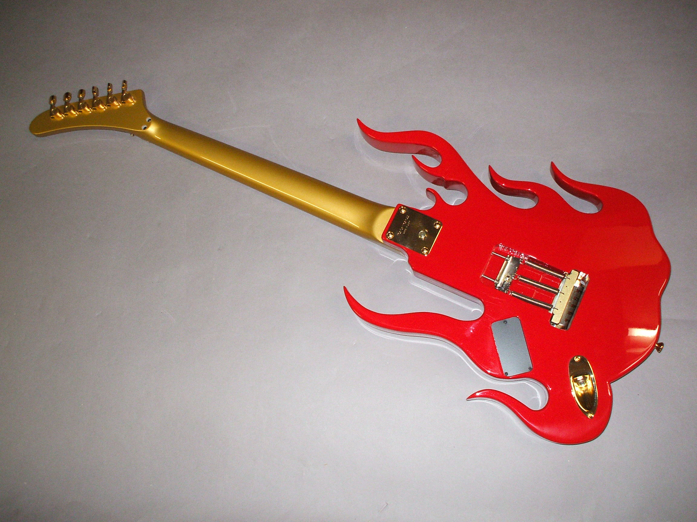 Steve Vai Flame Guitar Body - KibrisPDR