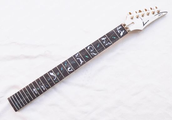 Detail Steve Vai Flame Guitar Body Nomer 42