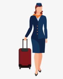 Detail Stewardess Clipart Nomer 36