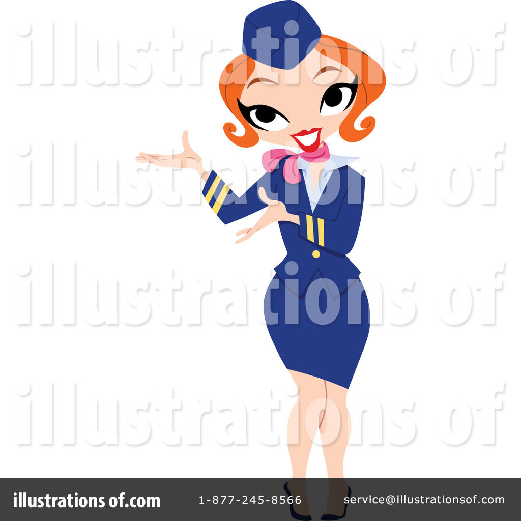 Detail Stewardess Clipart Nomer 42