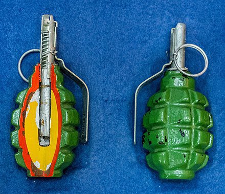 Detail Stick Grenade Vs Pineapple Nomer 6