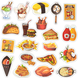 Detail Sticker Aesthetic Makanan Nomer 23