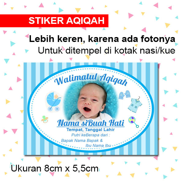 Detail Sticker Aqiqah Nomer 32