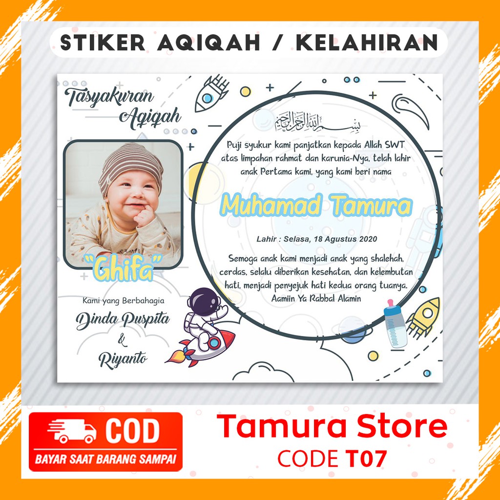 Detail Sticker Aqiqah Nomer 51