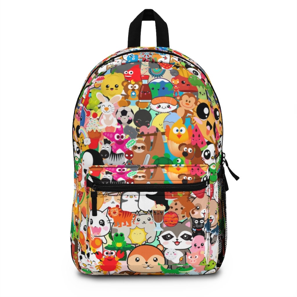 Detail Sticker Bomb Backpack Nomer 2