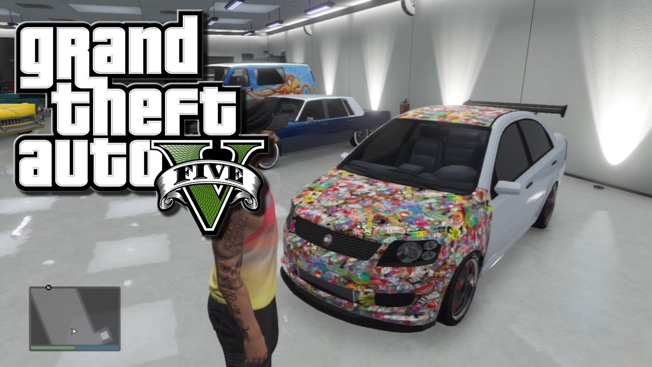 Sticker Bomb Car Gta 5 - KibrisPDR