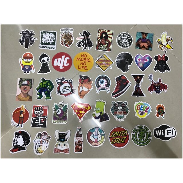 Detail Sticker Bomb Furniture Nomer 52