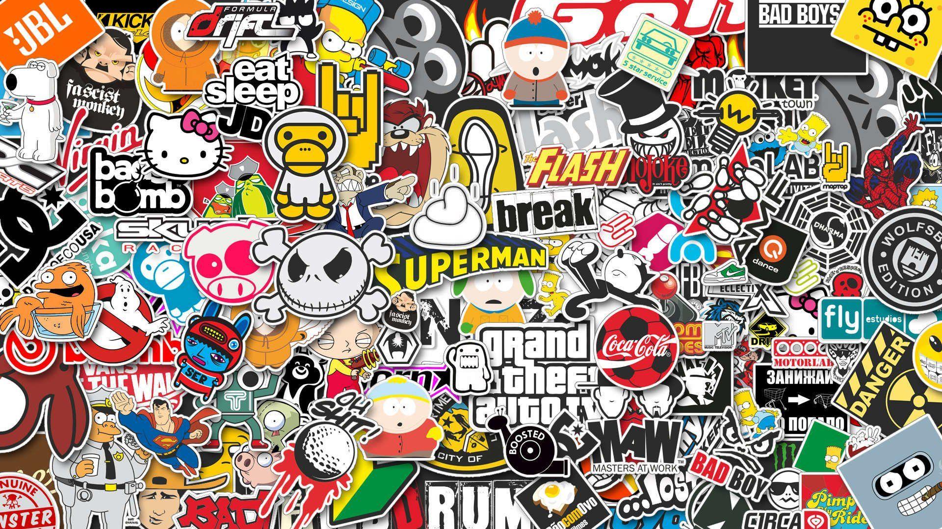 Detail Sticker Bomb Hd Nomer 2