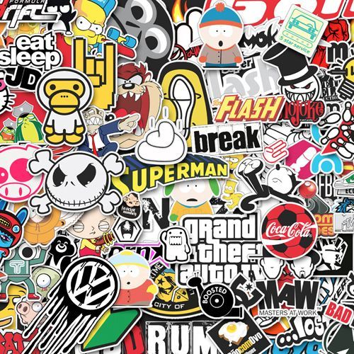 Detail Sticker Bomb Hd Wallpaper Nomer 8