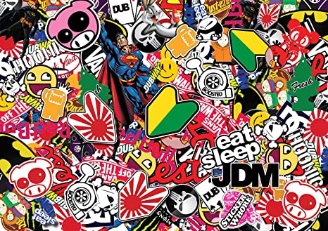 Detail Sticker Bomb Jdm Nomer 10