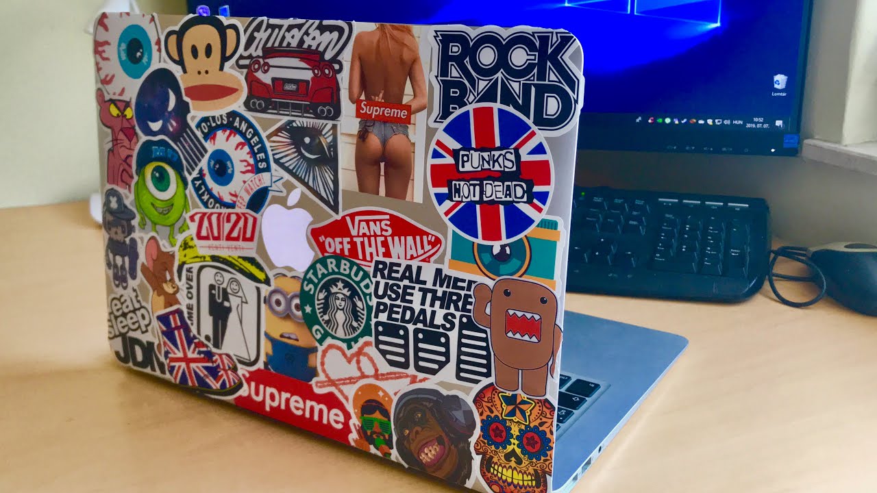 Detail Sticker Bomb Macbook Pro Nomer 25