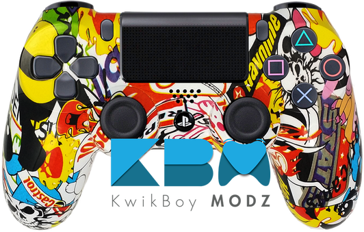 Detail Sticker Bomb Ps4 Skin Nomer 19