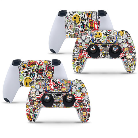 Detail Sticker Bomb Ps4 Skin Nomer 46