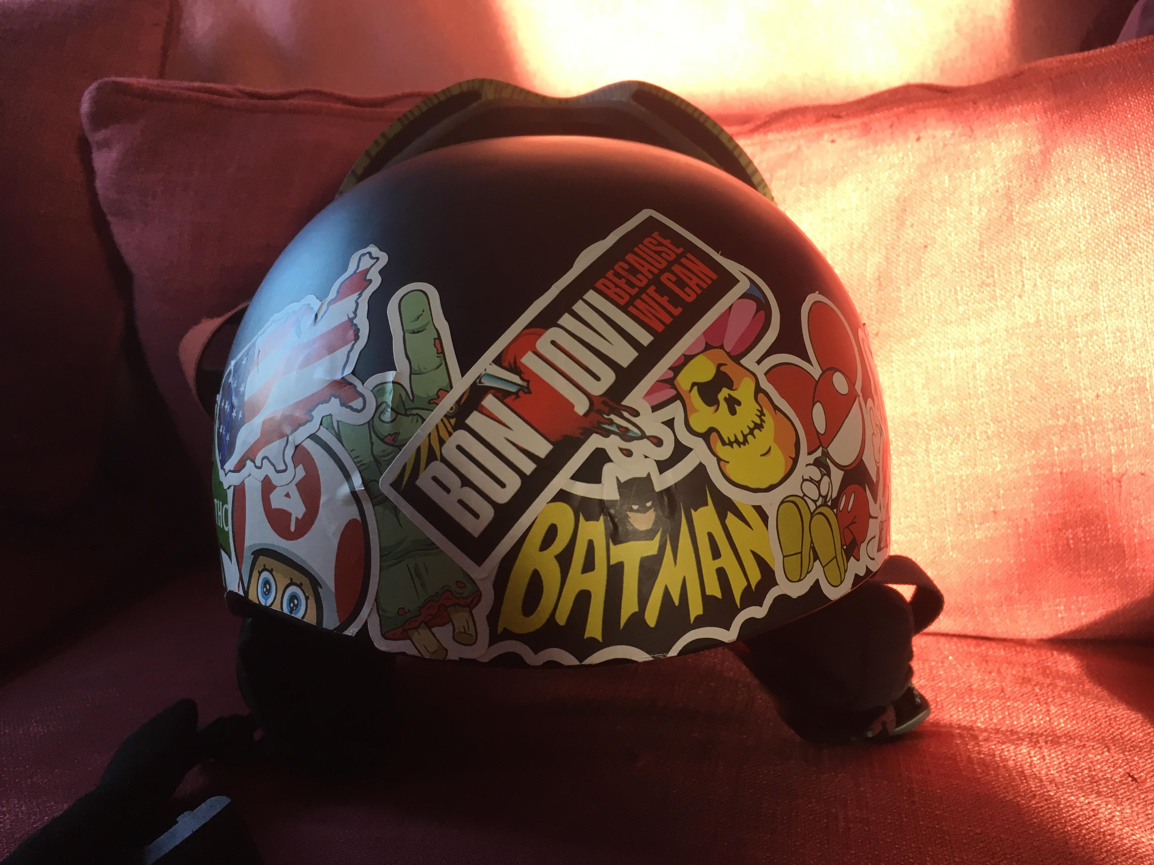 Detail Sticker Bomb Snowboard Nomer 11