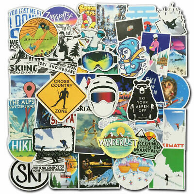 Detail Sticker Bomb Snowboard Nomer 18