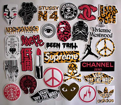 Detail Sticker Bomb Snowboard Nomer 40